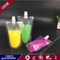 Standing up Suction Nozzle Bag for Jelly and Juice